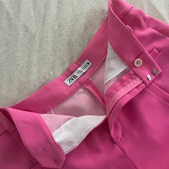 Zara Pink Shorts Size M - Picture 3 of 3
